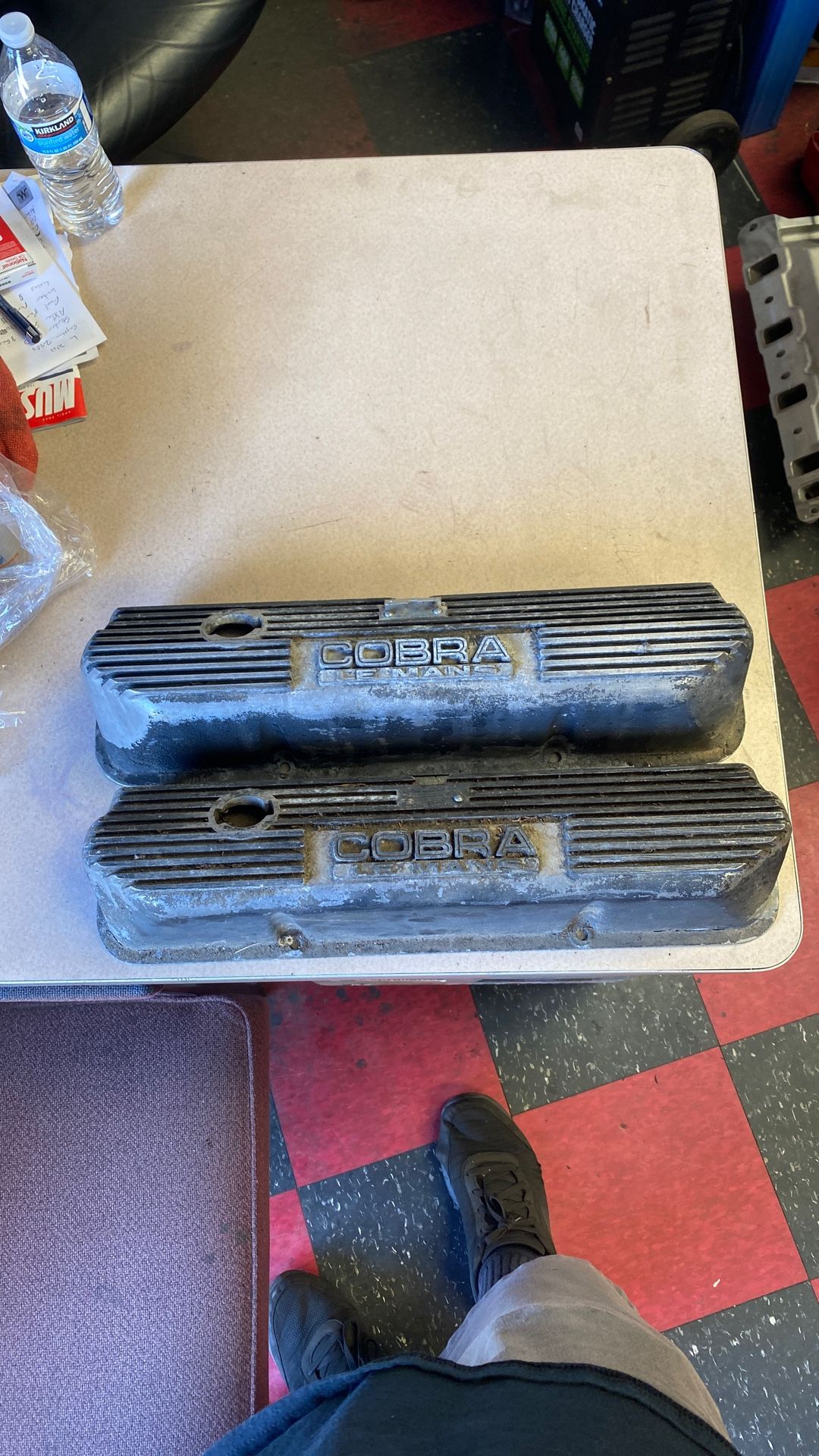 Ford FE Cobra le mans valve covers