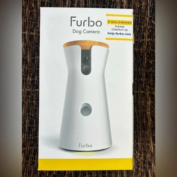 Furbo Dog Camera, Raised Dog Bed, 10lb Dog Food Dispensary
