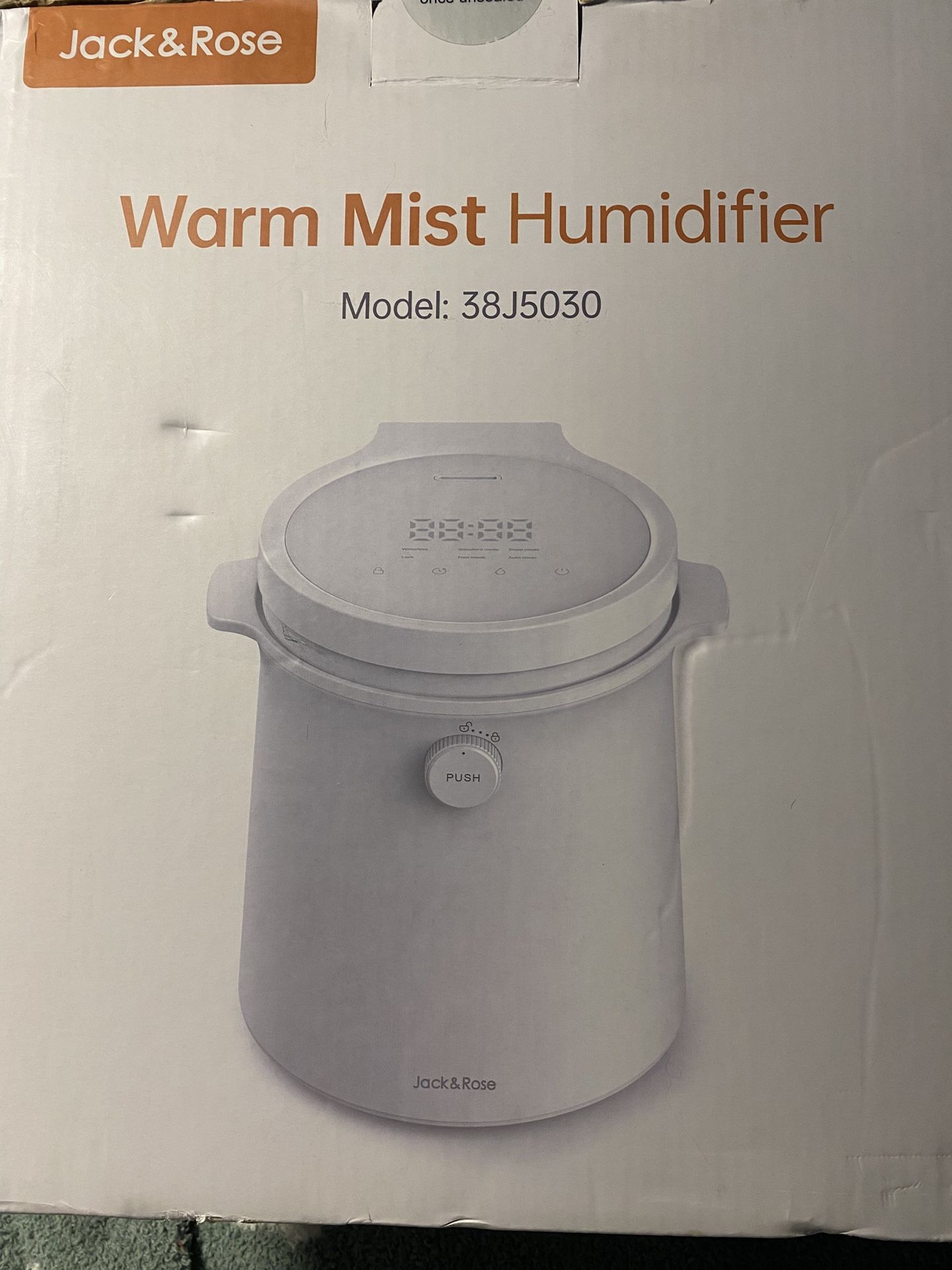 Jack & Rose Warm Mist Humidifier