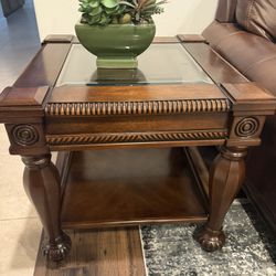 Solid Wood End Tables