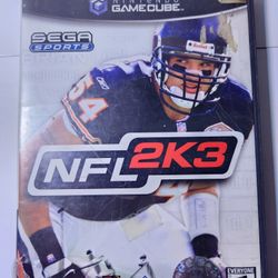 Nintendo Gamecube Nfl 2k3 Game