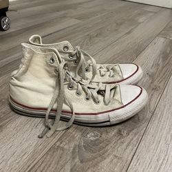 White High Top Converse