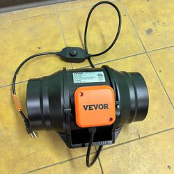 VEVOR Inline Duct Fan, 6-Inch 400 CFM with Variable Speed Controller