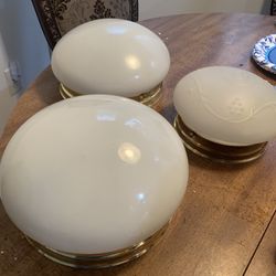 Round Dome Light Globe Fixtures 