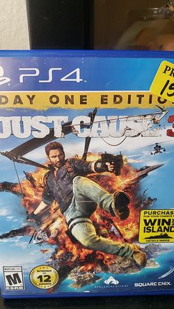 Ps4 Just Cause 3 game