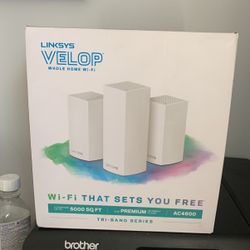 linksys Velop Tri Band Wifi Router