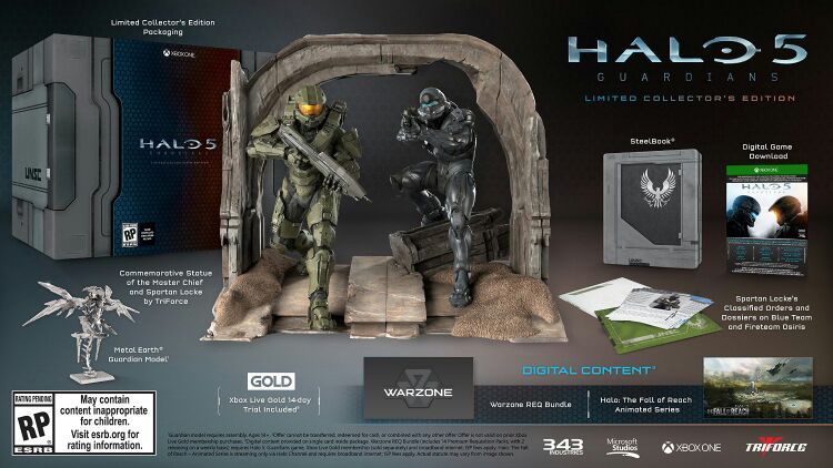 Halo 5 Guardians Collectors Edition