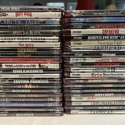 HD DVD PLAYER & 97 HD FORMAT MOVIES - B&B / VRBO