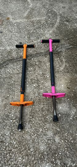 2 Pogo Sticks