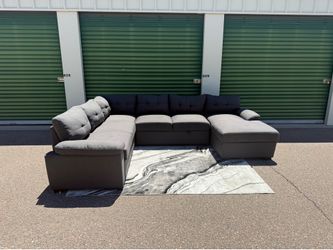 Grey sectional