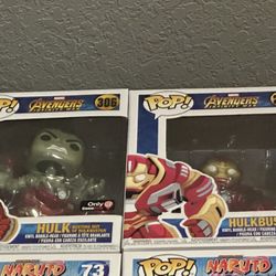 Hulk/Hulkbuster Funkos 
