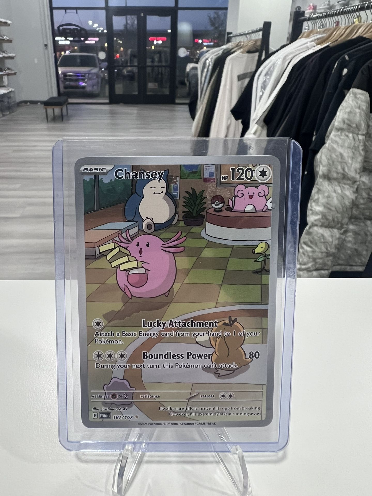 Pokemon Chansey #187 Twilight Masquerade