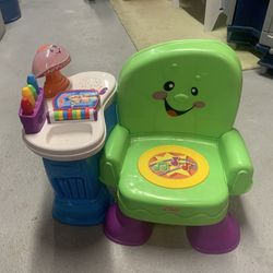 Fisher price laugh and learn musical chair sale