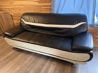 Leather sofa