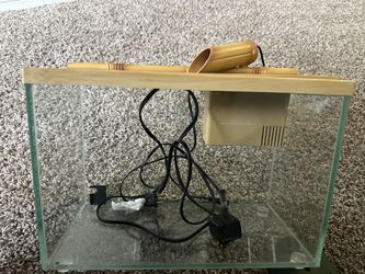 Topfin 5 Gallon Tank With Water Fall