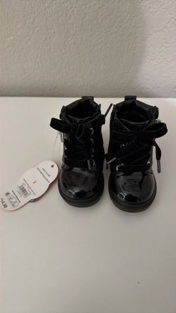 Baby girl combat boots