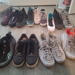 Used Foamposites, Jordan's And Nikes