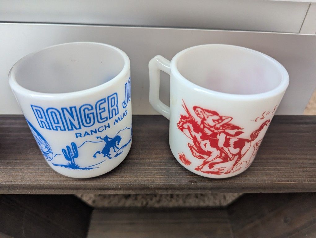 Two Collectable Mugs Davy Crockett