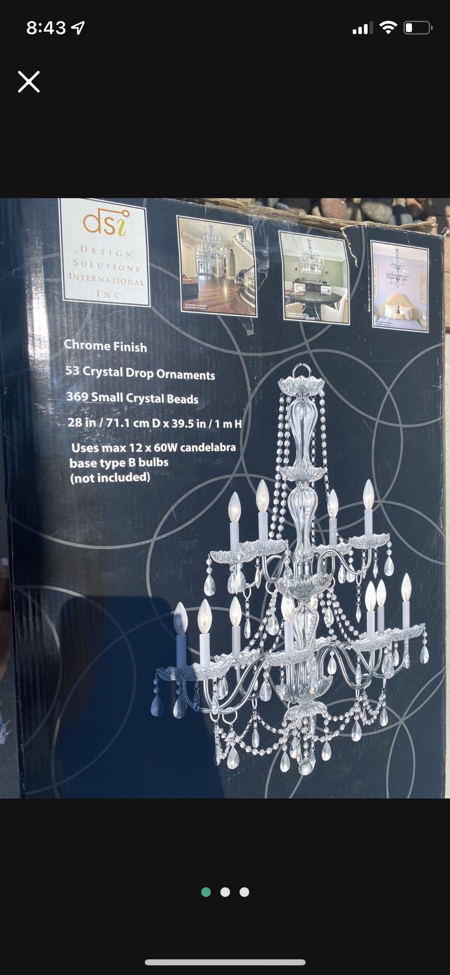 Luciana 12 Light Crystal Chandelier