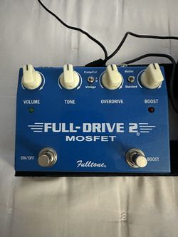 Full drive 2 Guitar Pedals Working No Issue 