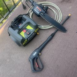 Pressure Washer/chain Saw