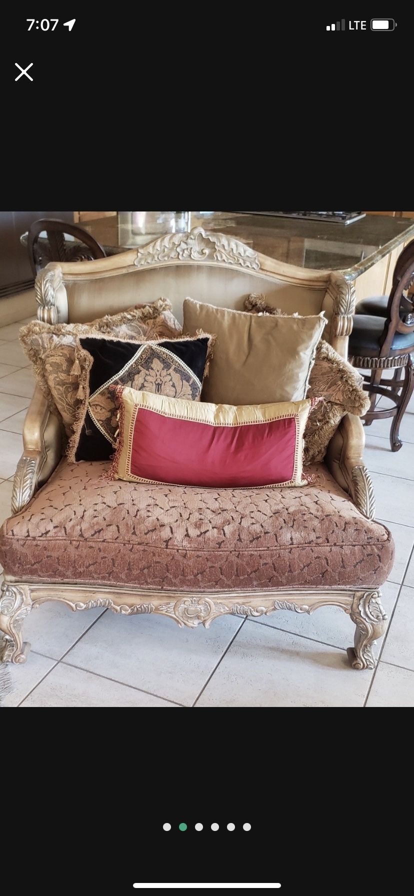 2 Neiman Marcus oversized chairs/accent Chairs 450 Each