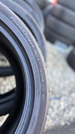 Continental ProContact GX SSR 245/40R19 Tires - Set of 4