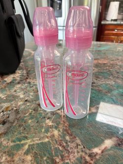 A pack of two baby bottles
