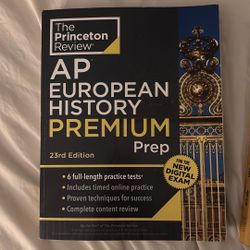 The Princeton review AP European History prep