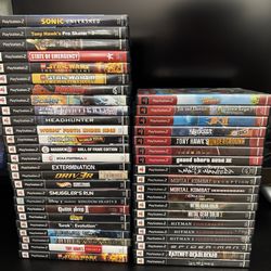 Ps2 And Ps1 Games