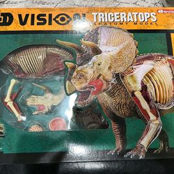 4D Vision Model Triceratop  anatomy model dinosaur