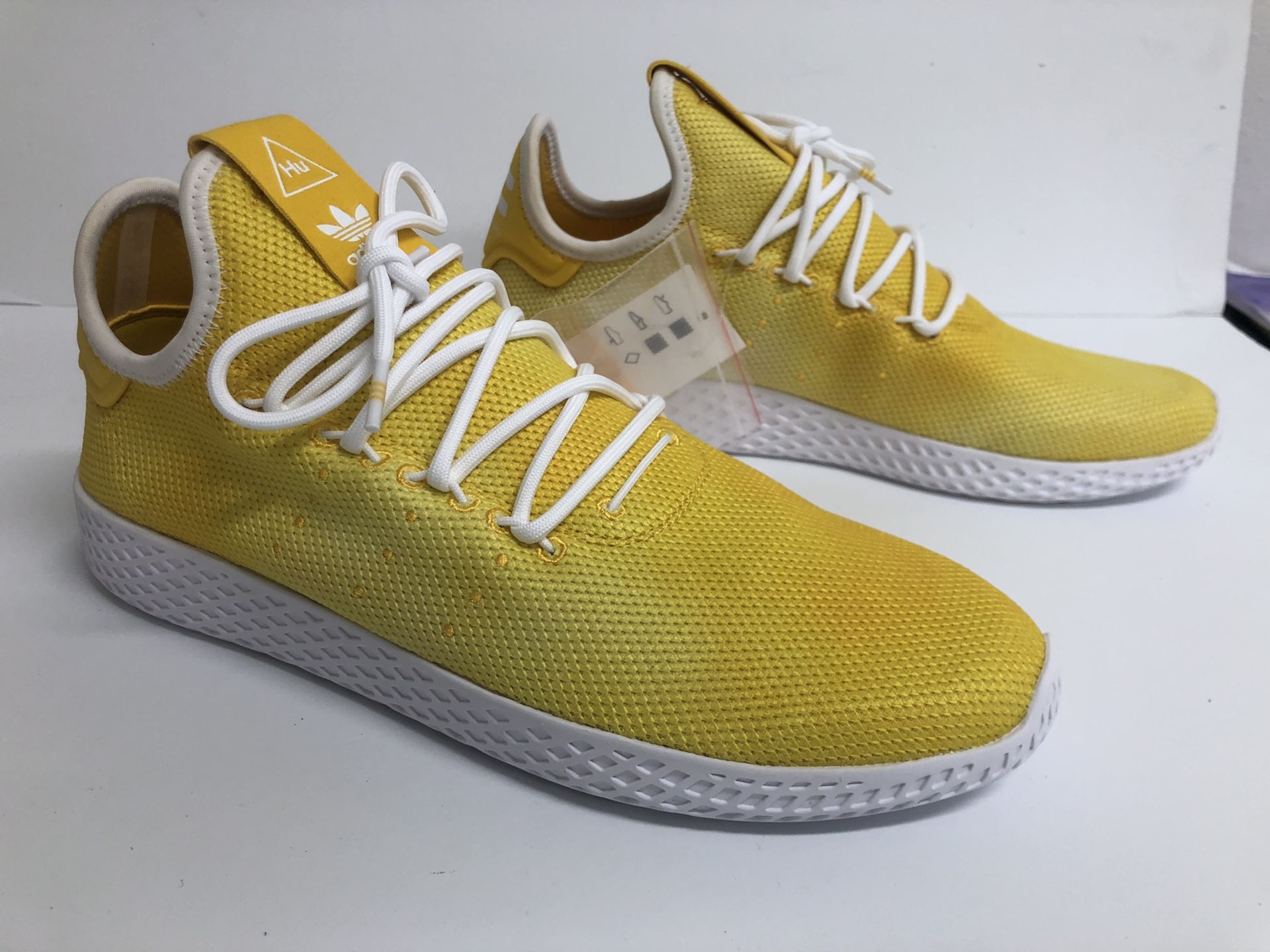 Yellow Pharrell Williams Hu Holi Tennis Hu Adidas Hu Holi Tennis Hu X  Pharrell Williams Sneakers Casual
