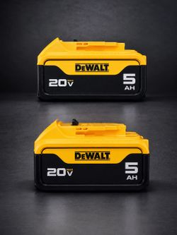 Dewalt 20v 5Ah Batteries 2-pack For 110