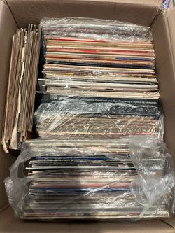 150 plus mystery record package from an Estate