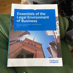Essentials Of The Legal Environment Of Business