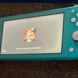 Turquoise Nintendo Switch Lite