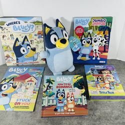 Bluey Plush And Books 