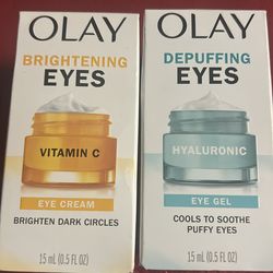 Olay   Eyes   Cream & gel     .05 oz   $ 15 each