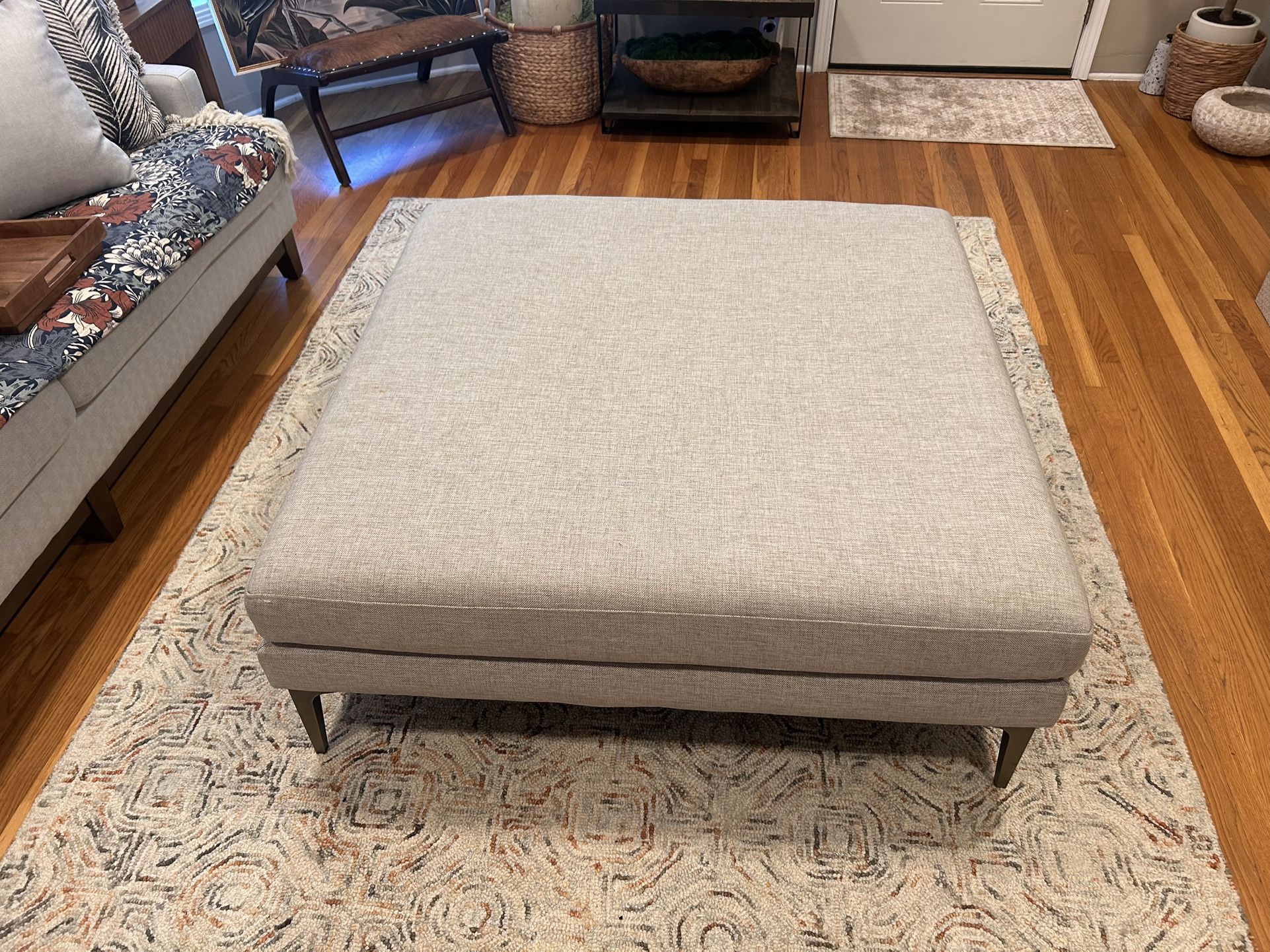 West Elm Ottoman