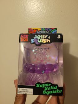 Needoh jelly squish purple