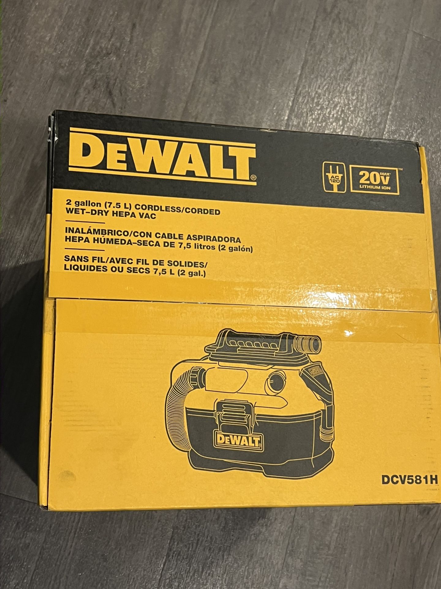 Dewalt Wet/dry Vacuum