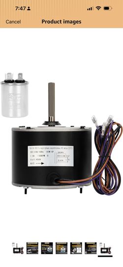 YDK-180S62823-03 (0131m00018p) Replaces Goodman 0131m00018psp, 1/4 hp Condenser Fan Motor Designed to Work in Goodman, janitrol, and Amana A C Units,