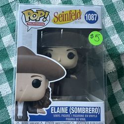 Elaine (Sombrero) Funko Pop #1087