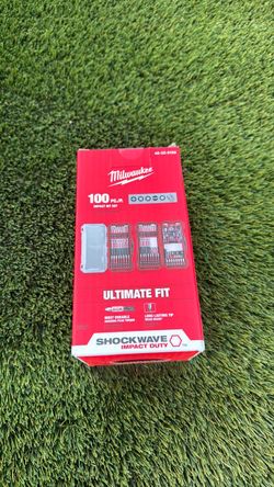 NEW Milwaukee SHOCKWAVE 100PC Impact Bit Set