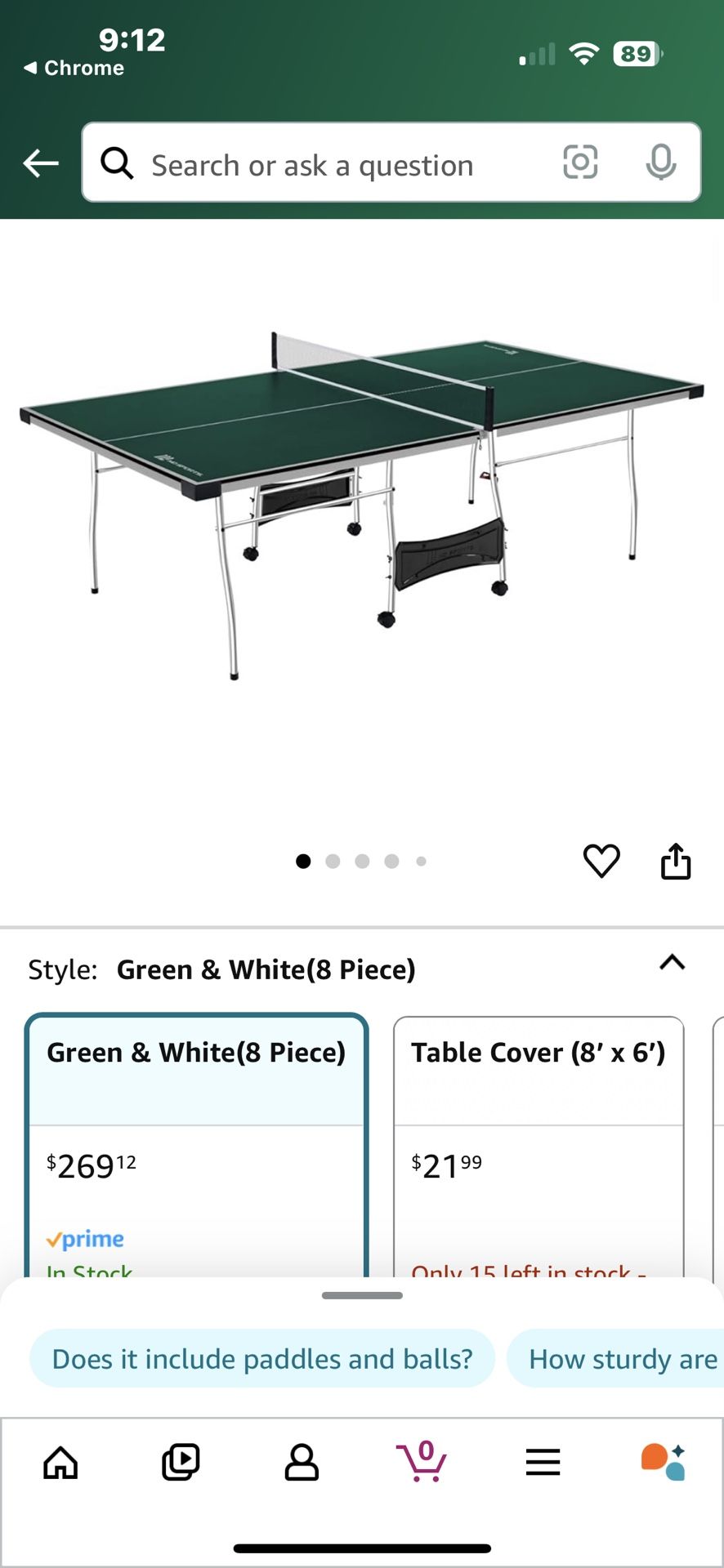 Ping pong Table