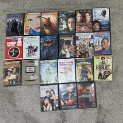 DVDS Movies -$3 Each