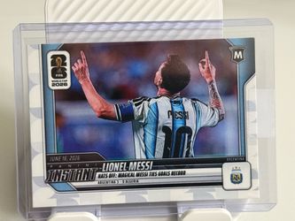Panini Instant Messi Card