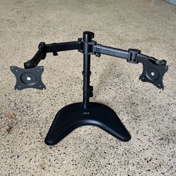 Vivo Full Motion Dual Monitor Desk Mount
