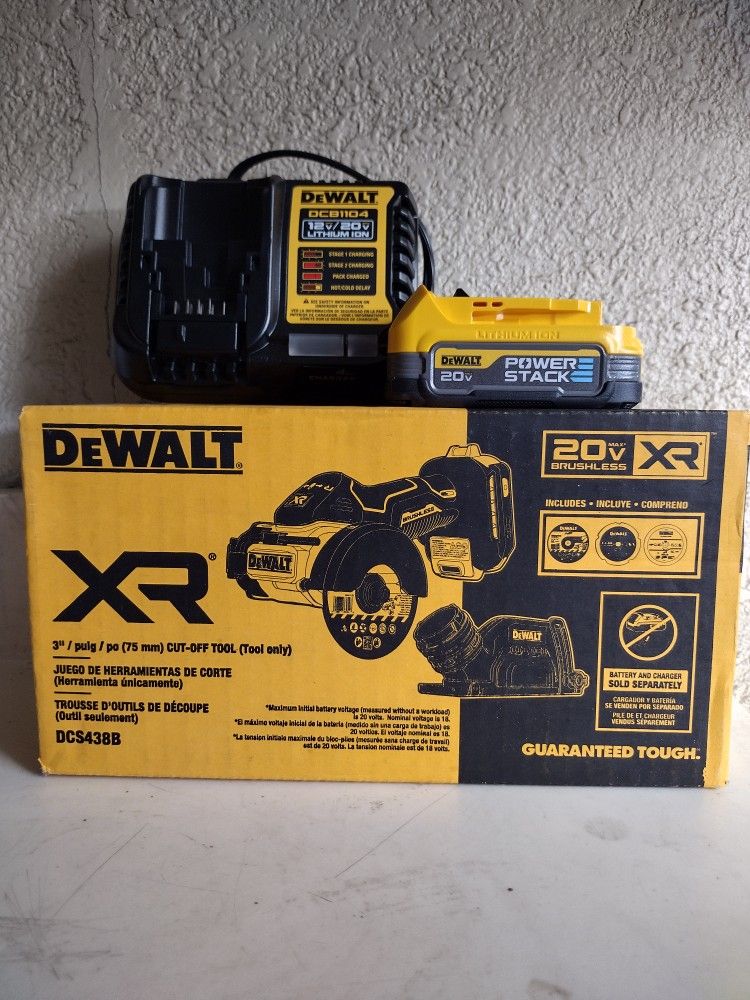 DeWalt XR 20V MAX 3in Cut Off Tool Kit. $180