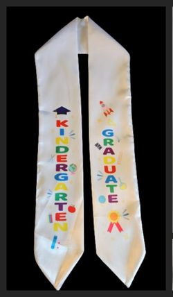 Kindergarten Sash